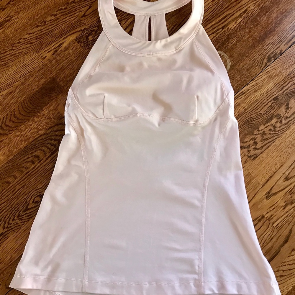 Lululemon Ballerina Pretty Pink Scoop Neck Tank - Picture 3 of 4